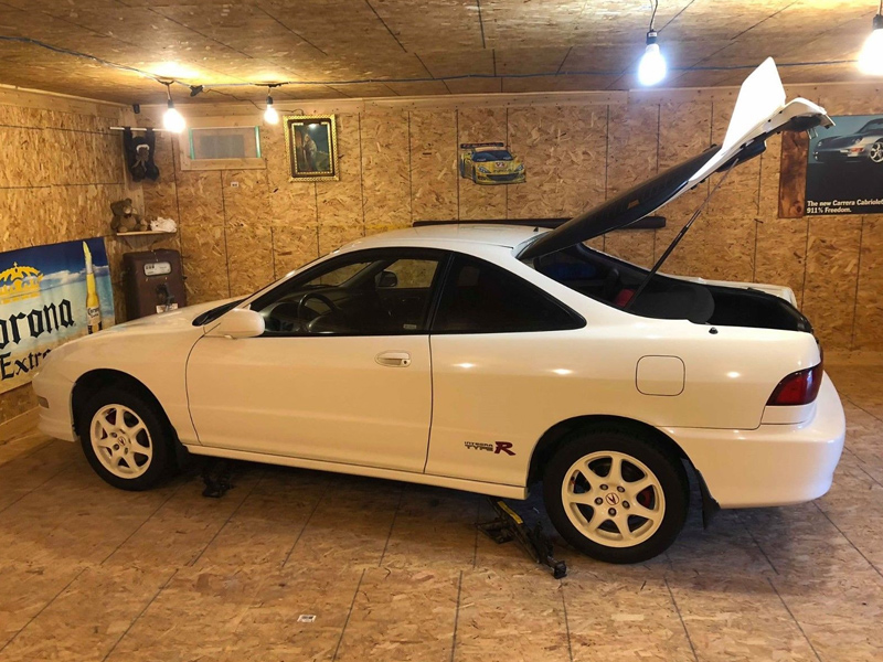 Canadian man locked rare Honda Type R in plywood enclosure for years