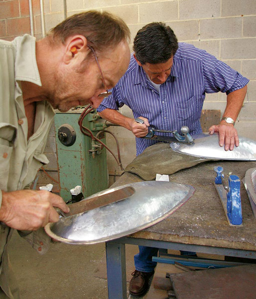 Panel Beating Lessons Workshop Profile: Historic & Vintage Restorations