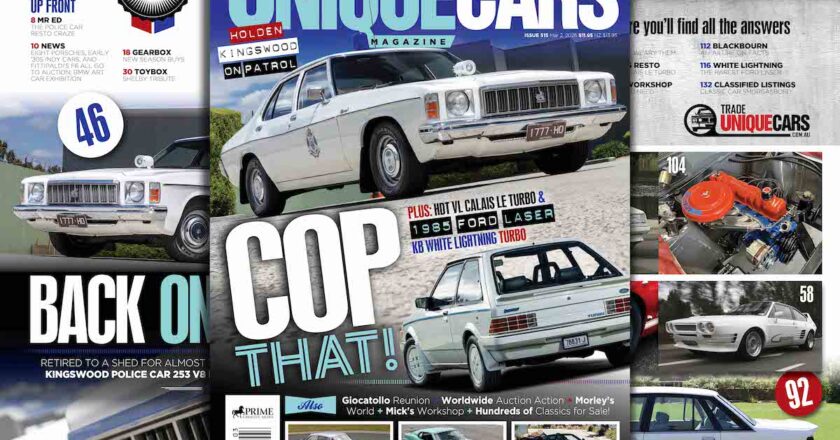 Kingswood cop car leads Aussie line-up