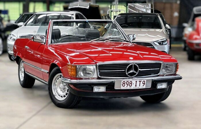 1980 Mercedes-Benz 500SL – today's tempter