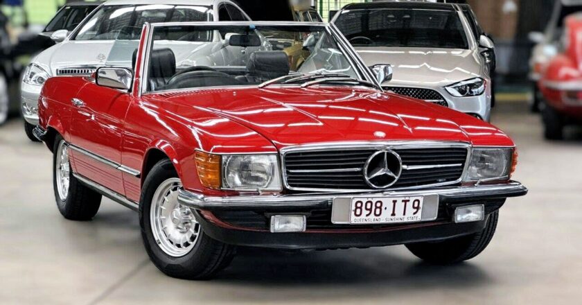 1980 Mercedes-Benz 500SL – today's tempter